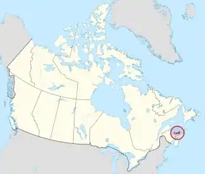 List of National Historic Sites of Canada in Prince Edward Island