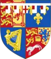 Shield of arms 1725–1727
