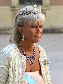 Princess Birgitta at Princess Madeleine's wedding, 2013