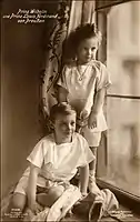 Prinz Wilhelm und Prinz Louis Ferdinand von Preußen, 1913
