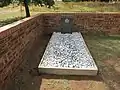 Farm "Paardefontein" R547, near Val, Mpumalanga. Here lies a British Soldier This is believed to be the grave of Private Angust Jenkins of Strathcona's Horse who was killed in action near this place on Canada Day, 1 July 1900 during the Anglo-Boer War (Monument sponsored by David Scholtz, member of the Military History Society)