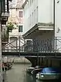 Private bridge of the Teatro Malibran over the rio de San Giovanni Crisostomo