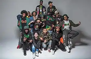 Members of Pro Era pictured in 2015