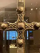 The Tully Lough Cross, 8th or 9th century. Bronze, gilt and tin mounted on wood