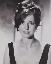 Katherine Justice, Miss Ohio USA 1960, seen in her film The Way West