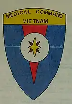 Proposed shoulder sleeve insignia of United States Army Medical Command, Vietnam