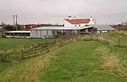 Prospect farm and the bank of the River Hull