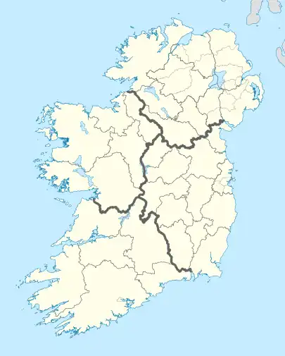 Ireland is located in island of Ireland