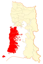 Location in the Los Lagos Region