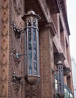 Detail of the Prudential (Guaranty) Building, Buffalo, New York, by Sullivan (1896)