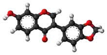 Pseudobaptigenin molecule