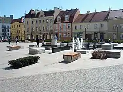 Market Square in Psie Pole