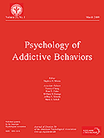 Psychology of Addictive Behaviors