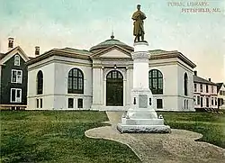Public Library, Pittsfield, Maine, completed in 1906.
