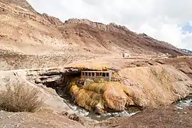 Puente del Inca seen from west