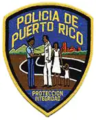 Patch of the Puerto Rico Police Department