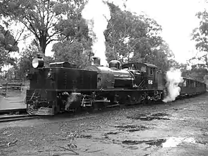 G42 at Puffing Billy Railway in August 2007