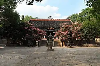 Puguang Buddhist Temple in Zhangjiajie.