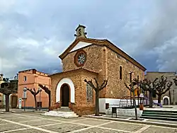 Church square, Puigdàlber