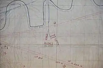 Site plan (1886).