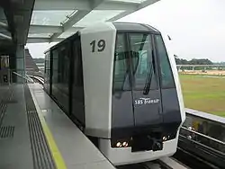 A C810 on the Punggol LRT