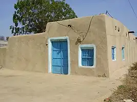 Traditional mud Punjabi home (Pakistan)