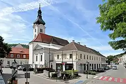 Town center with the Church of Saint James