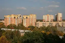 Residential buildings in Pushkino