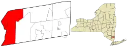 Location of Philipstown, New York