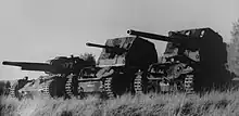 From left to right the Pvkv IV, Pvkv III and Pvkv II.