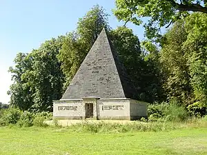 Pyramid used as a cold store, New Garden, Potsdam, Germany, by Andreas Ludwig Krüger, 1791-1792