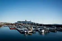 RMS Queen Mary 2 during her maiden call on October 2nd 2017