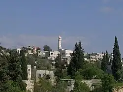 General view of Kafr Qaddum