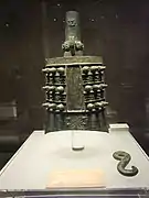Bell of the Duke Qin, Spring and Autumn period (770-476 B.C.), excavated in 1978 in Taigongmiao Village, Baoji, Shaanxi.