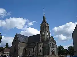 The church in Quarré-les-Tombes