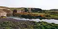 Flooded slate quarry near Balvicar