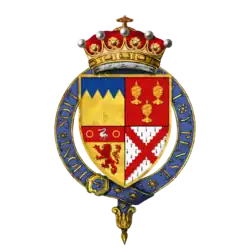 The arms of the 10th Earl of Ormond