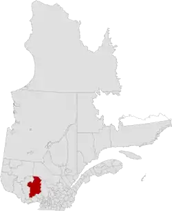 Location of Antoine-Labelle