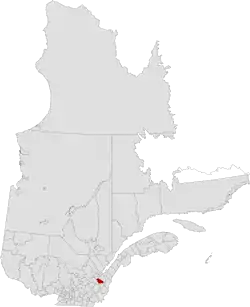 Location of La Nouvelle-Beauce