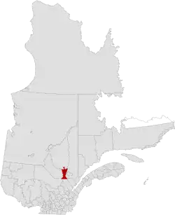 Location of Lac-Saint-Jean-Est