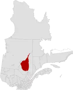 Location of Maria-Chapdelaine