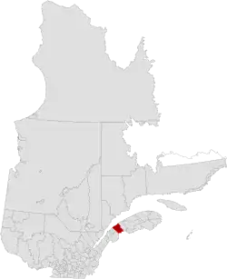 Location of Rimouski-Neigette