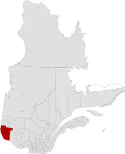 Location of Témiscamingue