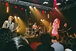 Queenadreena performing in Hérouville-Saint-Clair, France, 2006