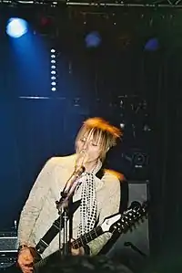 Gray performing with QueenAdreena, 2006