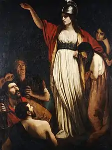 Opie's painting of Boudica