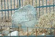 Tombstone of Marion E. Kennedy (1874–1960)