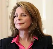 A photo of Queen Noor at age 60