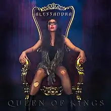 The official cover for "Queen of Kings"