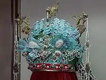 Chinese Imperial Queen's Headdress, Ming dynasty, Mings Tomb Museum